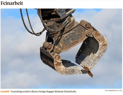 Leserbild Thuner Tagblatt und Berner Zeitung 10. März 2020